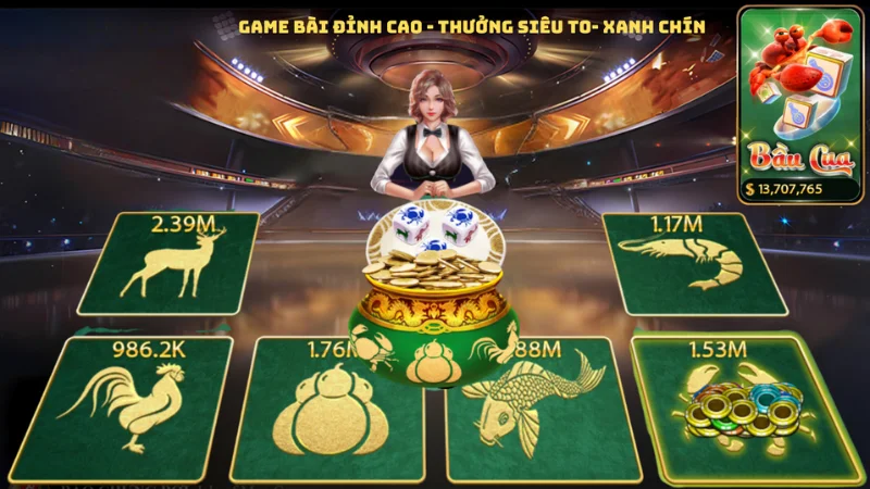 Bầu cua online tối đa cơ hội thắng lớn