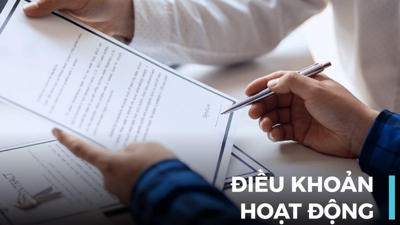 Điều khoản hoạt động thay đổi thông tin tài khoản cá nhân