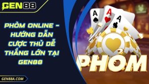 Phỏm Online – Hướng Dẫn Cược Thủ Dễ Thắng Lớn Tại GEN88